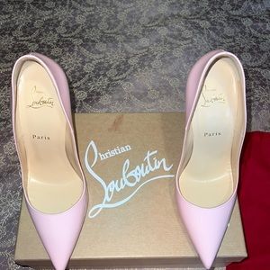 Christian Louboutin pink heels